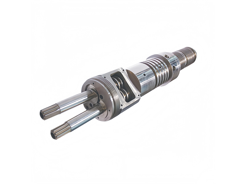 Baril conique à double vis pour extrusion de mousse