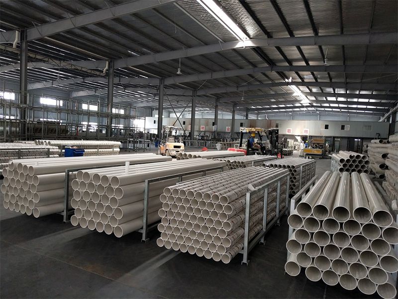 Tuyau de drainage UPVC