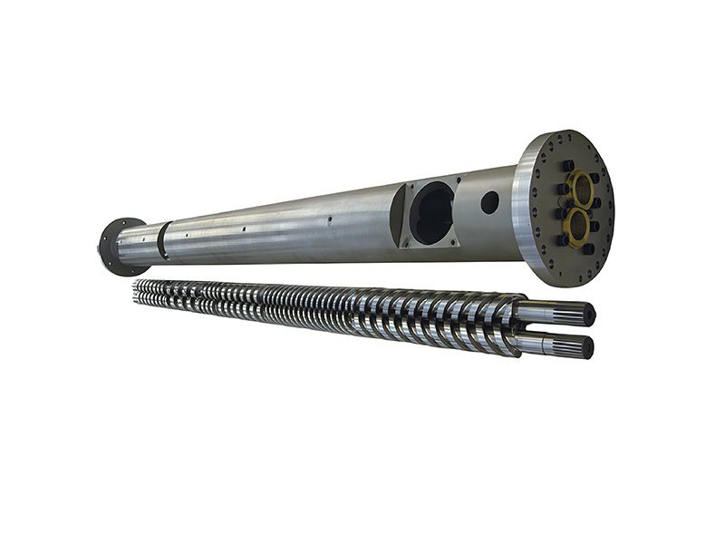 Baril à double vis parallèle contrarotatif Weber DS
