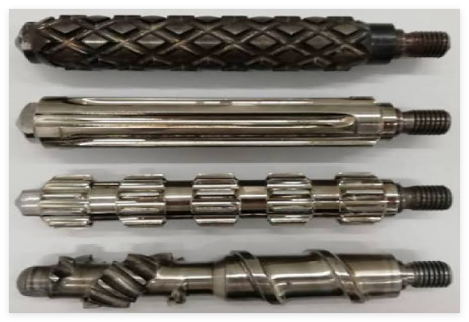 Mixing section and barrier screw – Maddock, pineapple, custom geometry